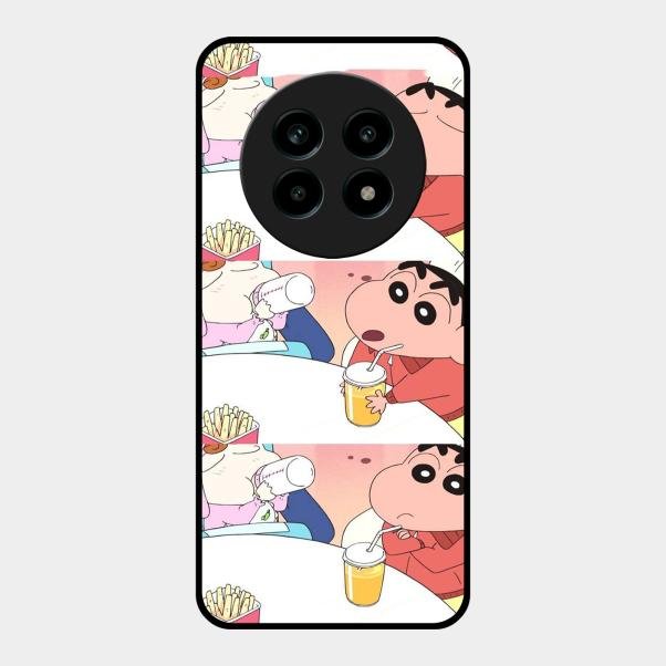 Crazy Cartoon Glass Case Cover For Realme - ShopOnCliQ