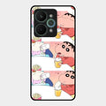 Crazy Cartoon Glass Case Cover For Realme 15 Pro 5G