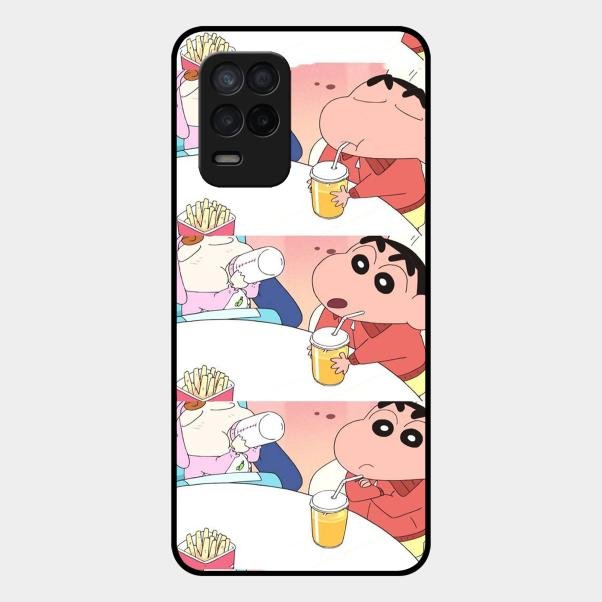 Crazy Cartoon Glass Case Cover For Realme - ShopOnCliQ