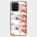 Crazy Cartoon Glass Case Cover For Realme C35