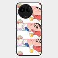 Crazy Cartoon Glass Case Cover For Realme C67 5G