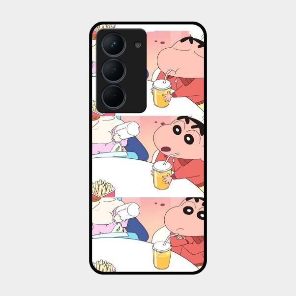 Crazy Cartoon Glass Case Cover For Realme Narzo 80X 5G