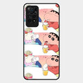 Crazy Cartoon Glass Case Cover For Redmi Note 11 Pro 5G