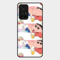 Crazy Cartoon Glass Case Cover For Redmi Note 11T 5G