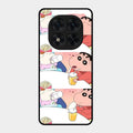 Crazy Cartoon Glass Case Cover For Redmi Note 15 Pro 5G