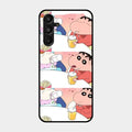 Crazy Cartoon Glass Case Cover For Samsung Galaxy A16 5G