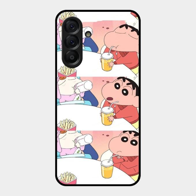 Crazy Cartoon Glass Case Cover For Samsung - ShopOnCliQ