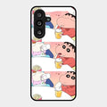 Crazy Cartoon Glass Case Cover For Samsung Galaxy F56 5G