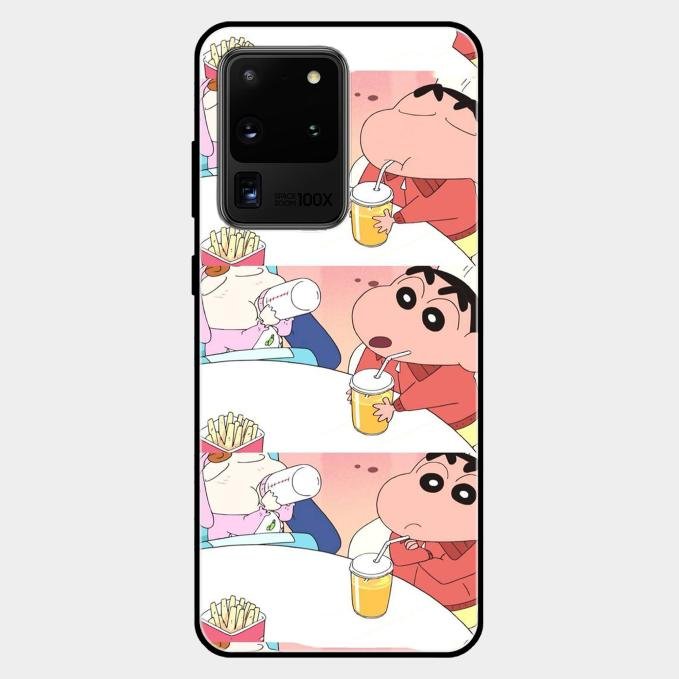 Crazy Cartoon Glass Case Cover For Samsung - ShopOnCliQ