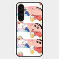 Crazy Cartoon Glass Case Cover For Samsung Galaxy S23 Fe 5G