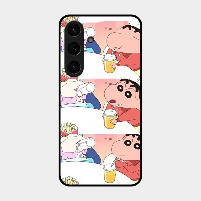 Crazy Cartoon Glass Case Cover For Samsung - ShopOnCliQ