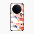 Crazy Cartoon Glass Case Cover For Vivo X300 5G