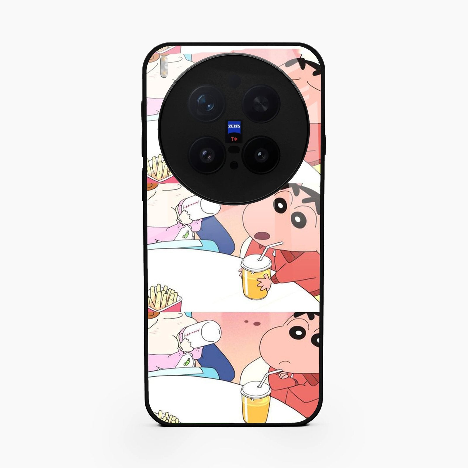 Crazy Cartoon Glass Case Cover For Vivo X300 Pro 5G