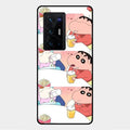 Crazy Cartoon Glass Case Cover For Vivo X70 Pro Plus 5G