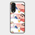 Crazy Cartoon Glass Case Cover For Vivo Y28 5G