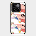 Crazy Cartoon Glass Case Cover For Xiaomi 14 5G
