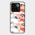 Crazy Cartoon Glass Case Cover For Xiaomi 15 5G