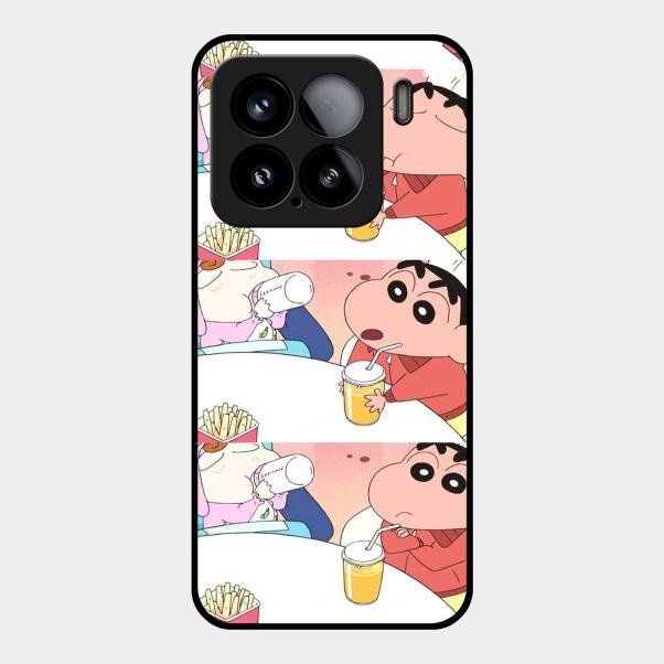 Crazy Cartoon Glass Case Cover For Redmi - ShopOnCliQ