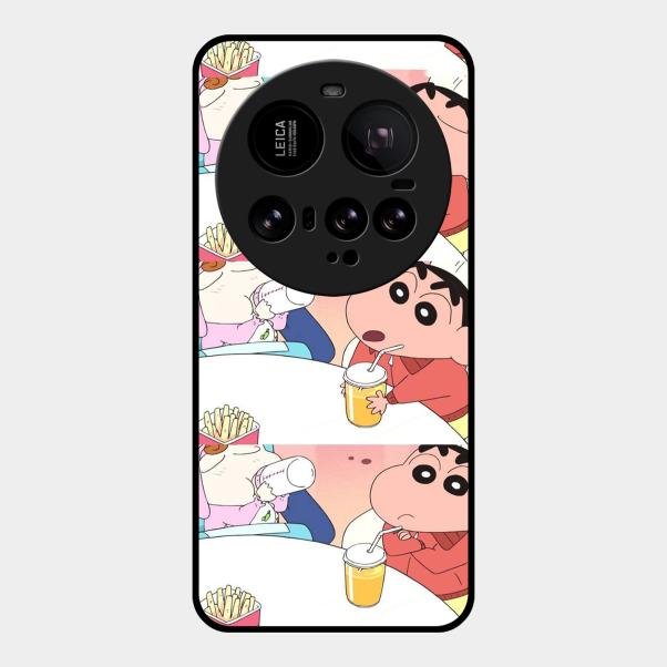 Crazy Cartoon Glass Case Cover For Redmi - ShopOnCliQ