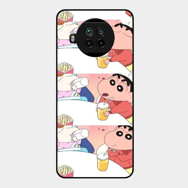 Crazy Cartoon Glass Case Cover For Redmi - ShopOnCliQ