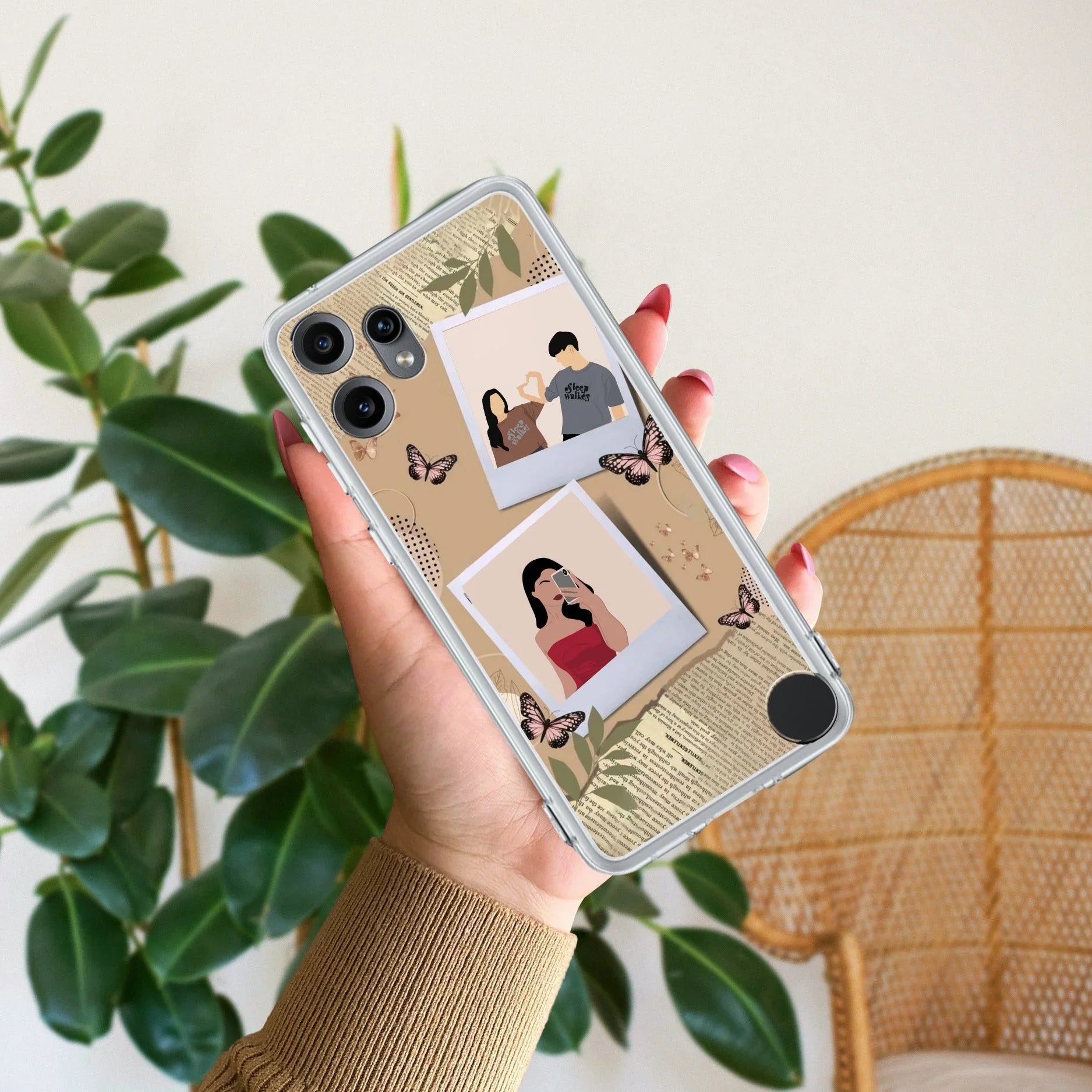 Creatistic Personlised Photo Transparent Silicon Case For Nothing - ShopOnCliQ