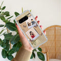 Creatistic Personlised  Photo Transparent Silicon Case For Google Pixel 8 Pro 5G