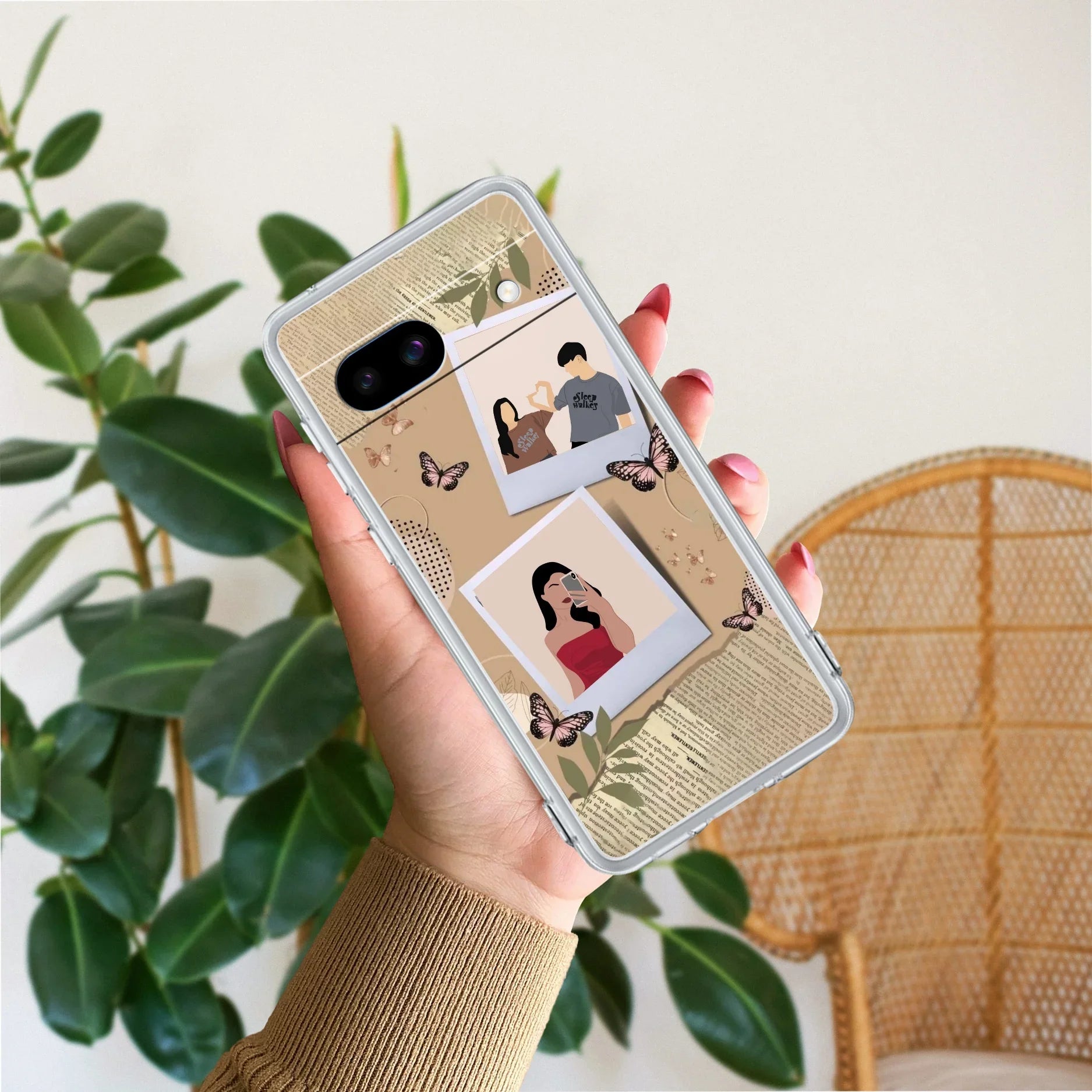 Creatistic Personlised Photo Transparent Silicon Case For Google - ShopOnCliQ