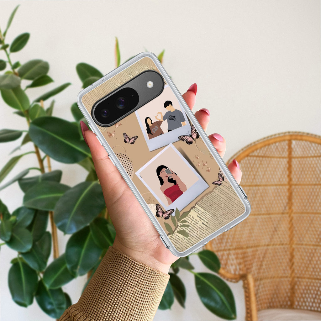 Creatistic Personlised  Photo Anti Yellow Case For Google Pixel 9