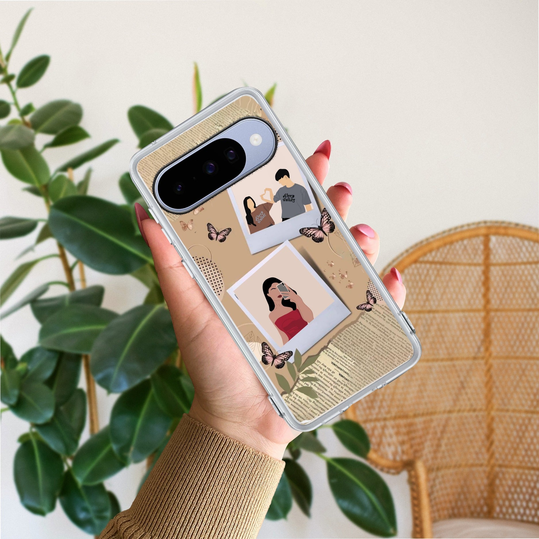 Creatistic Personlised  Photo Anti Yellow Case For Google Pixel 10