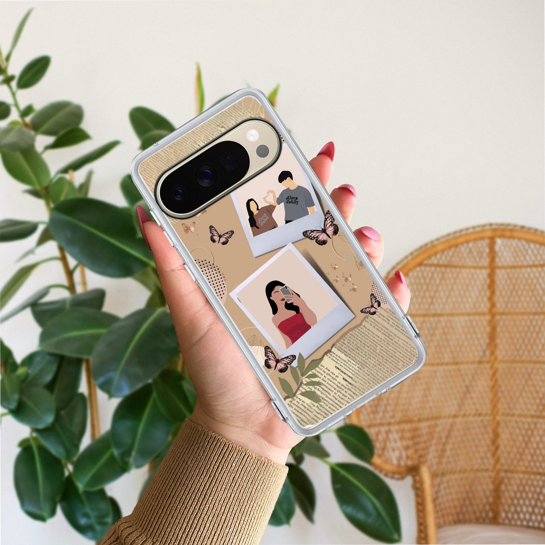 Creatistic Personlised  Photo Anti Yellow Case For Google Pixel 9 Pro XL