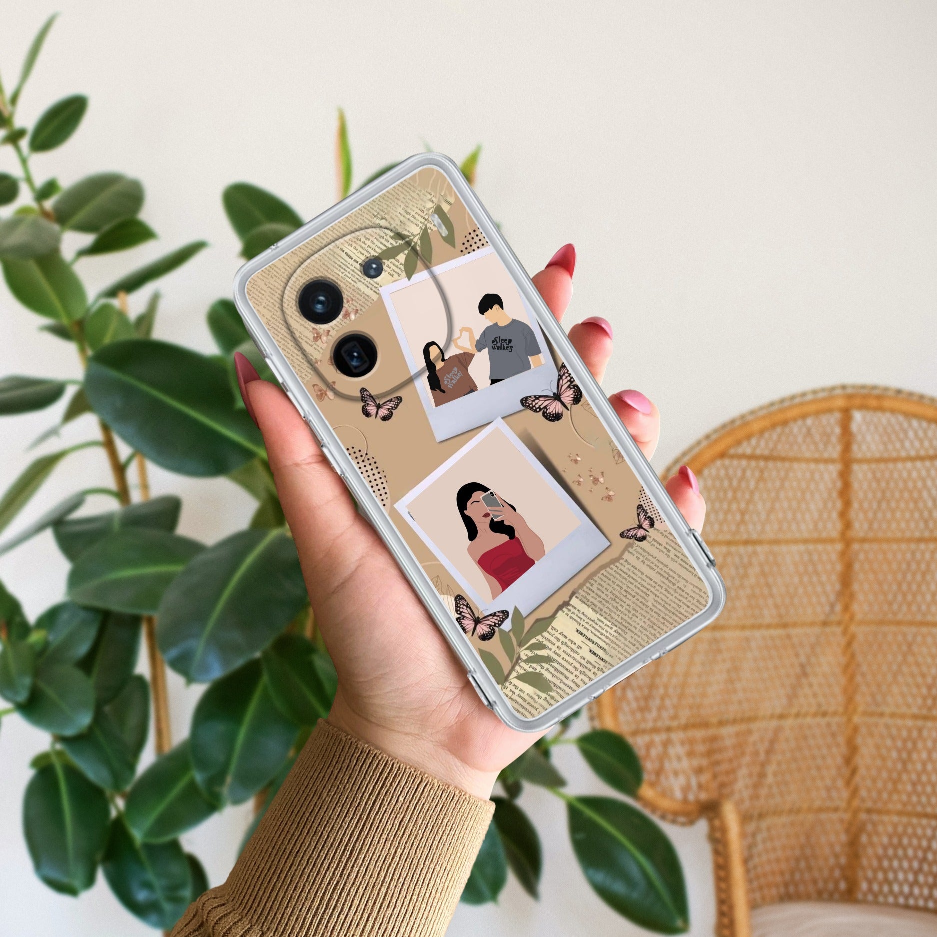 Creatistic Personlised  Photo Anti Yellow Case For iQOO 12 5G