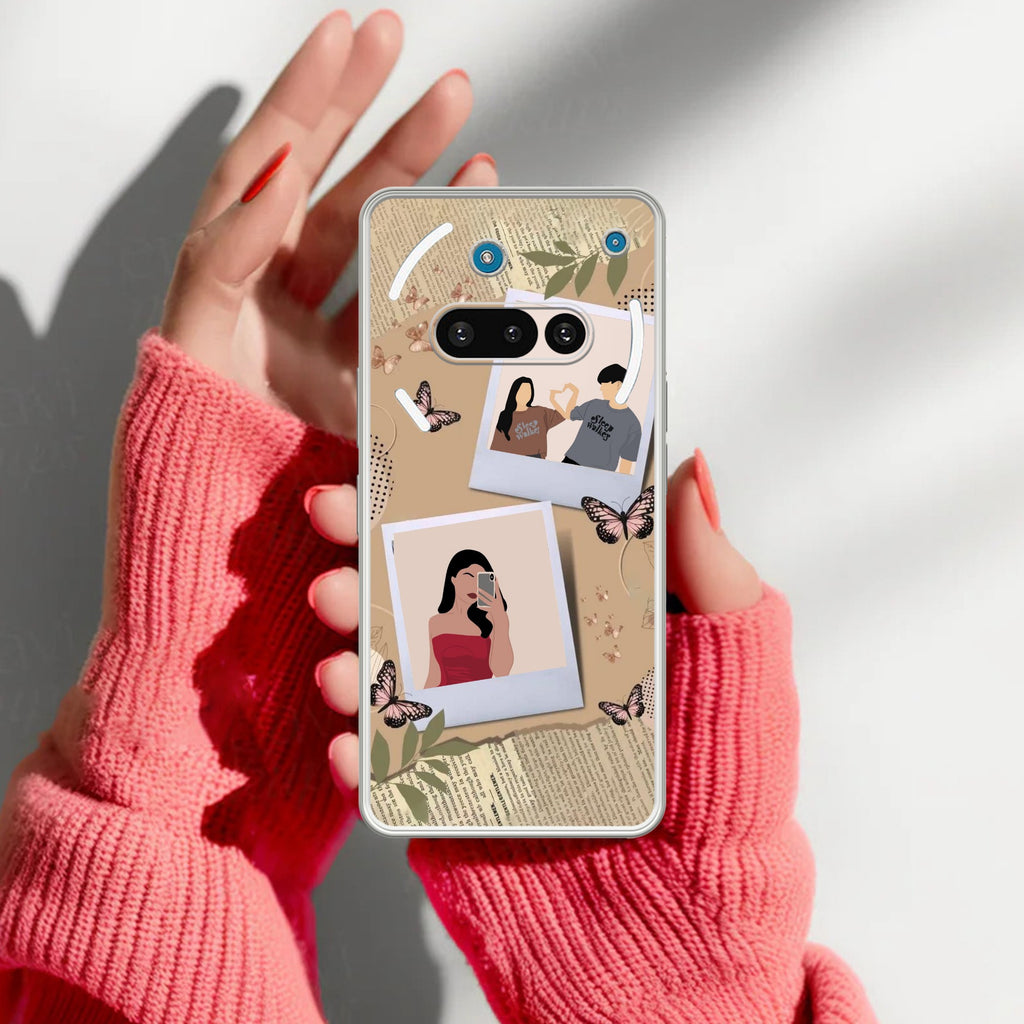 Creatistic Personlised  Photo Anti Yellow Case For Nothing Phone 3A 5G