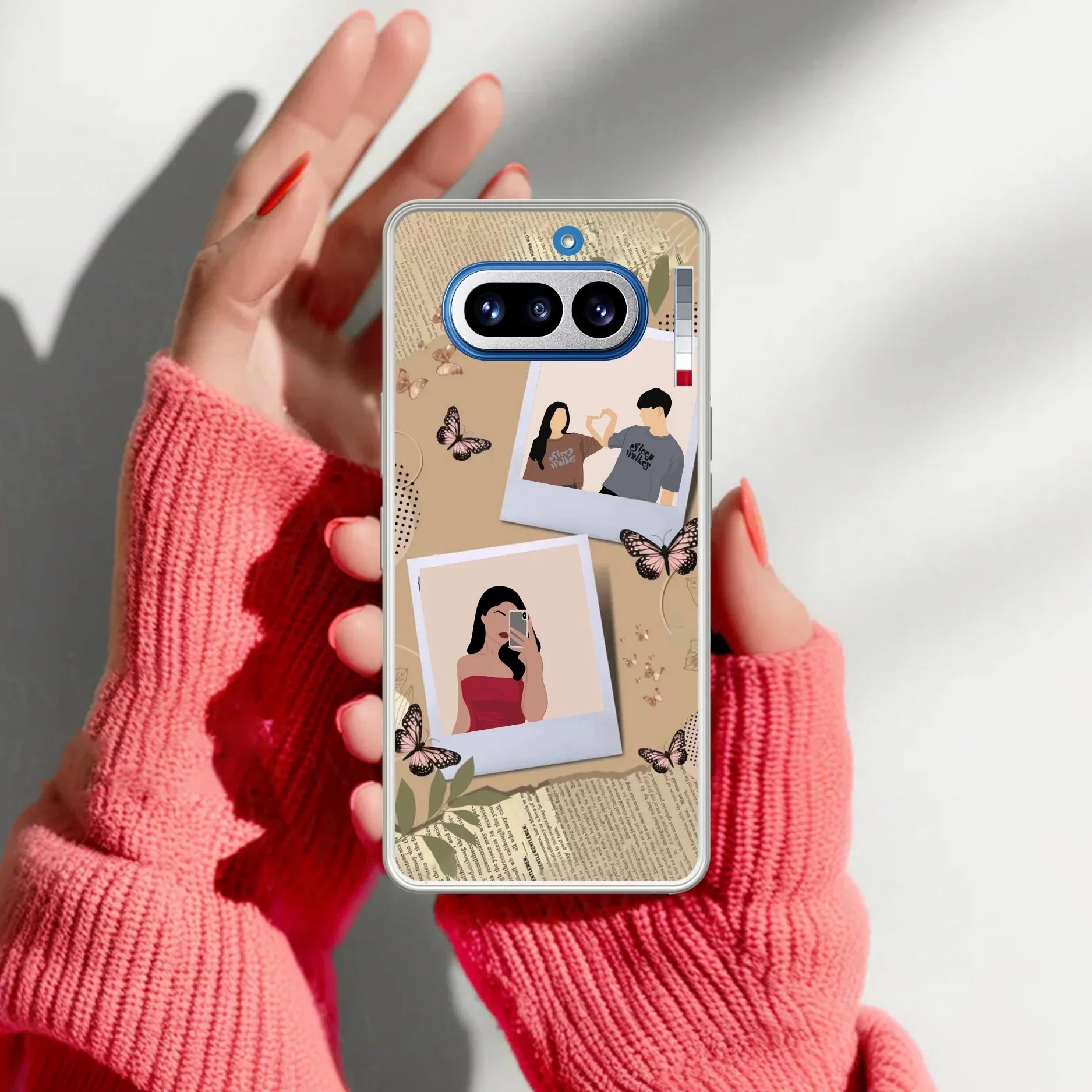 Creatistic Personlised  Photo Transparent Silicon Case For Nothing Phone 4A Pro 5G