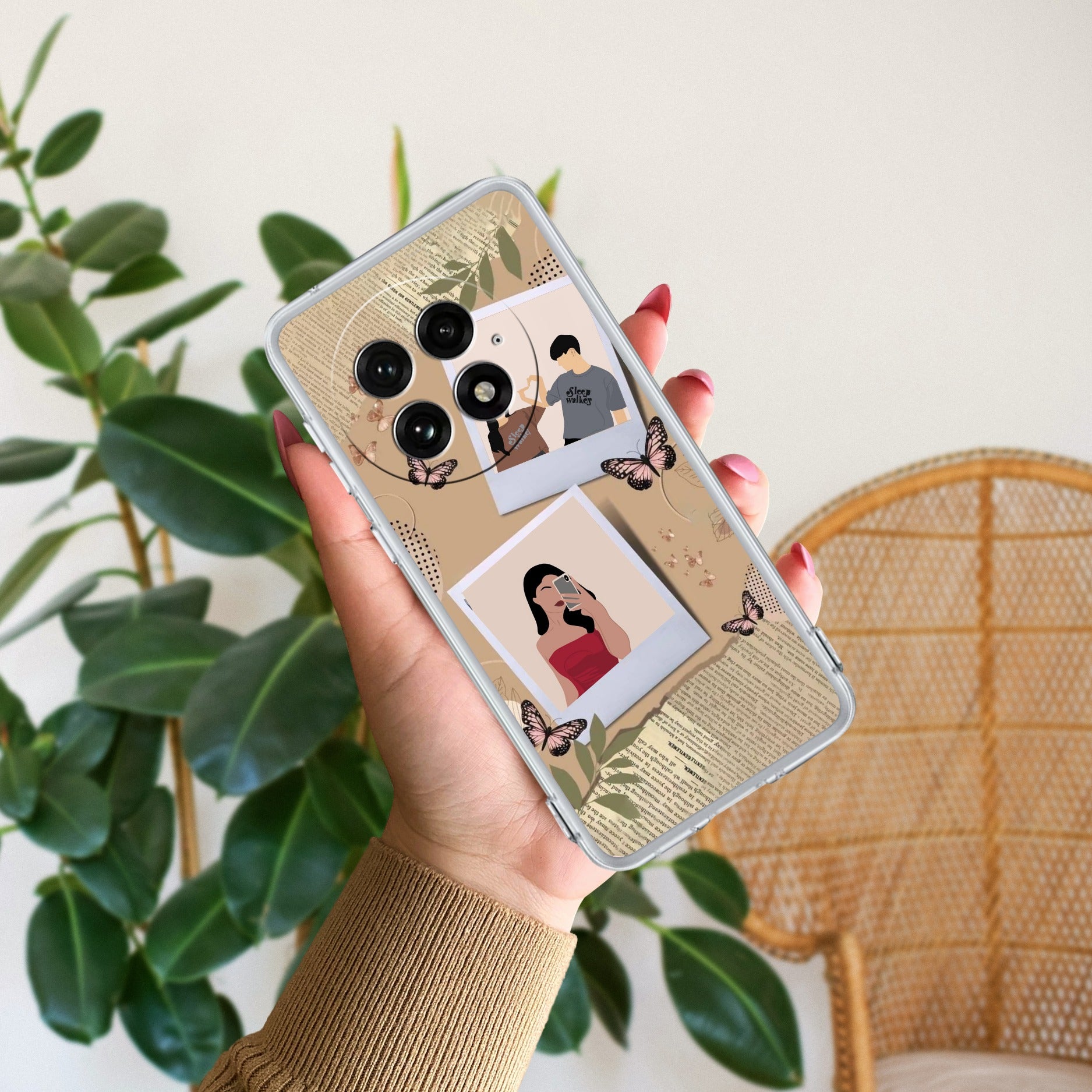 Creatistic Personlised  Photo Anti Yellow Case For OnePlus 13 5G