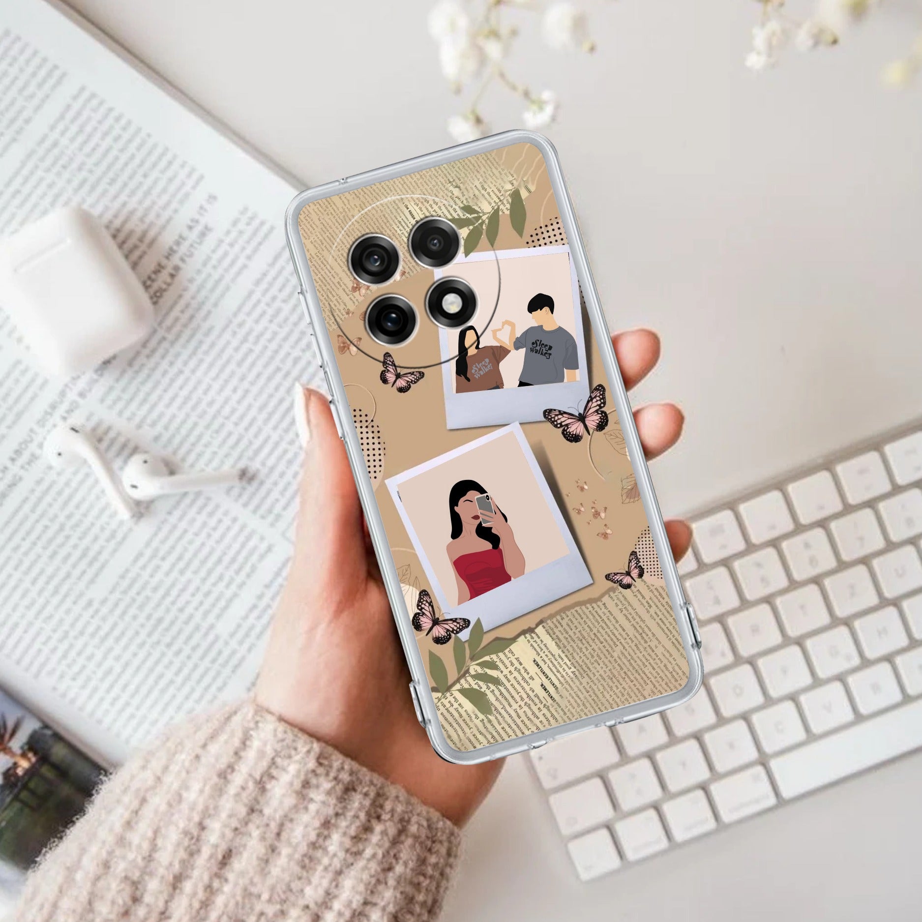 Creatistic Personlised  Photo Anti Yellow Case For OnePlus 13R 5G