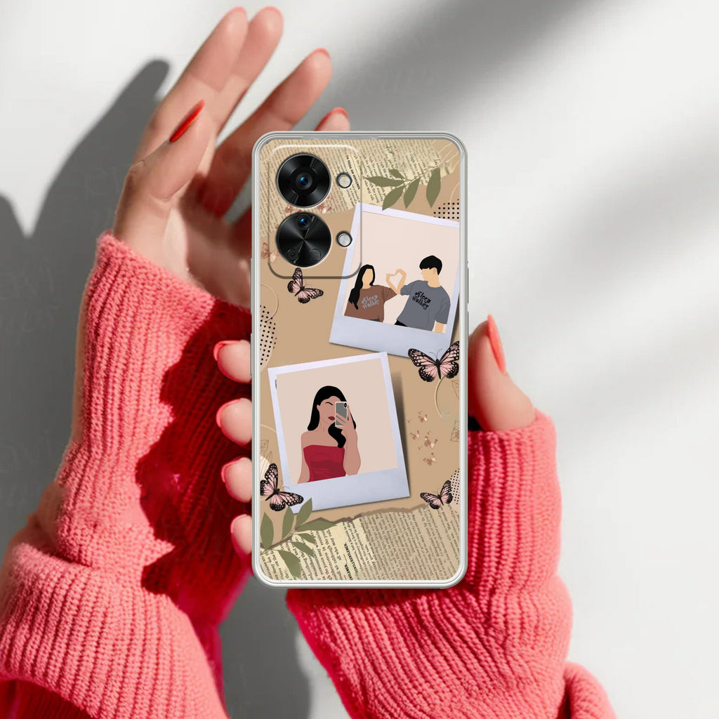Creatistic Personlised  Photo Transparent Silicon Case For OnePlus Nord 2T 5G