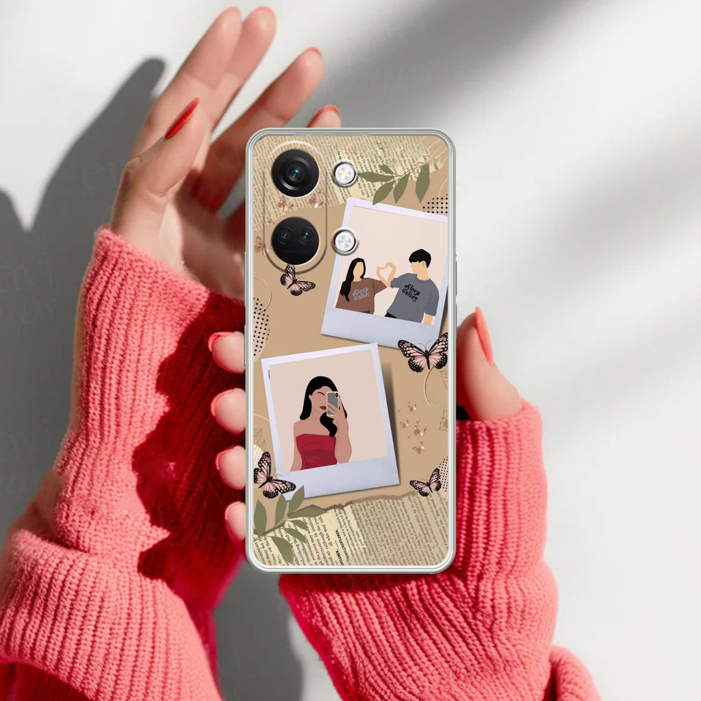 Creatistic Personlised  Photo Transparent Silicon Case For OnePlus Nord 3 5G