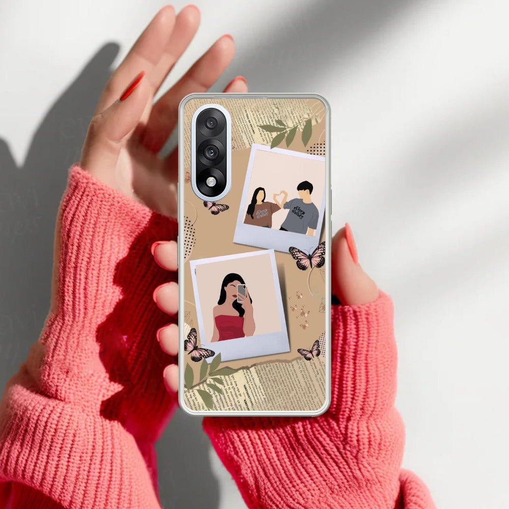 Creatistic Personlised  Photo Transparent Silicon Case For OnePlus