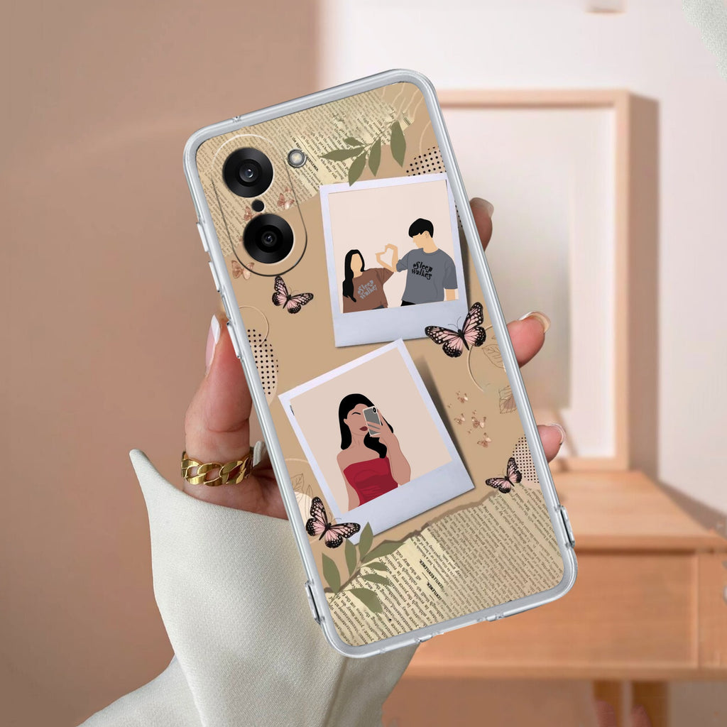 Creatistic Personlised  Photo Transparent Silicon Case For OnePlus Nord CE5 5G