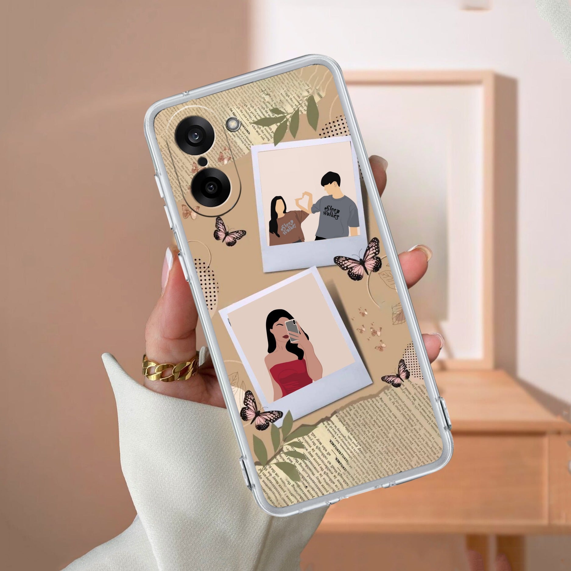 Creatistic Personlised  Photo Anti Yellow Case For OnePlus Nord CE5 5G