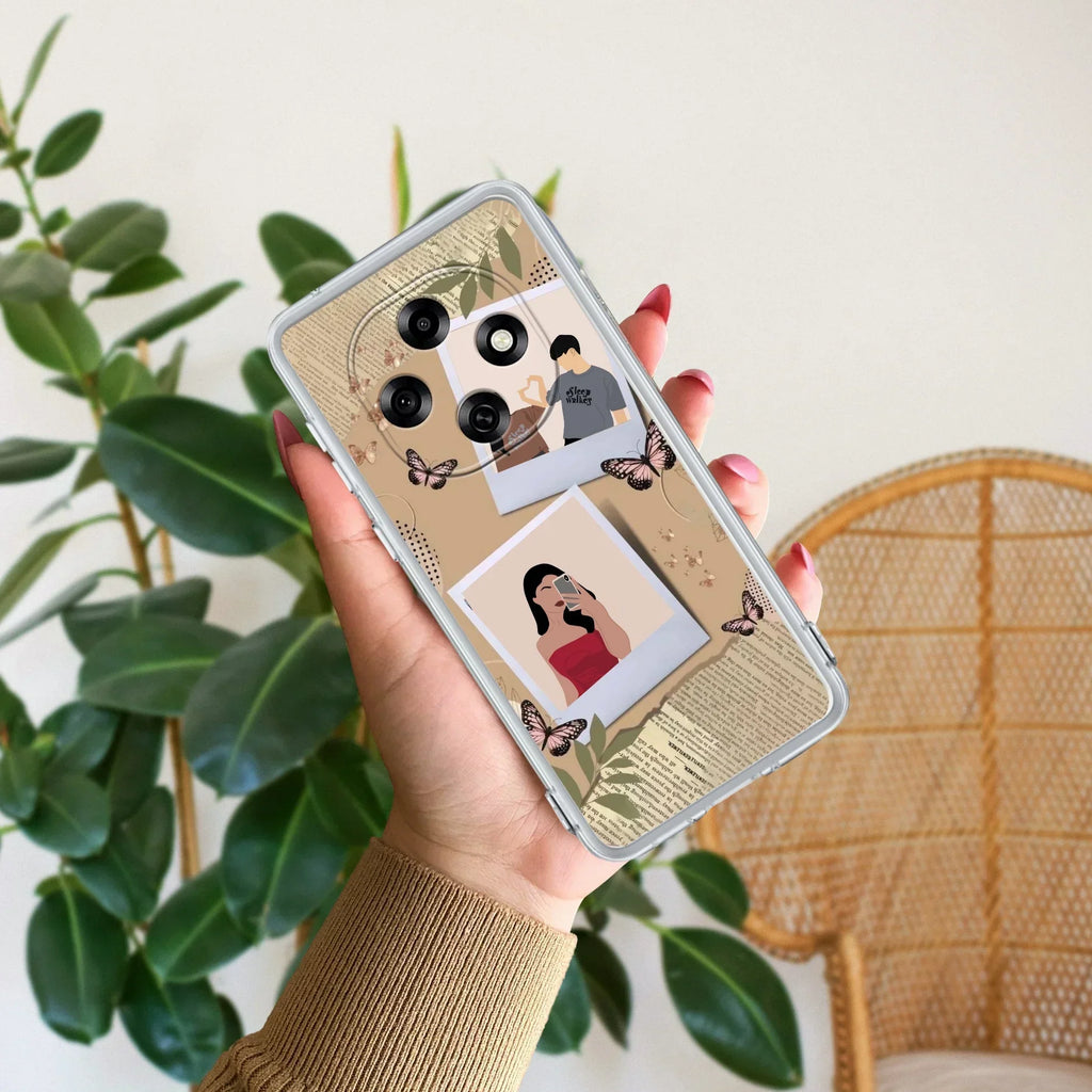 Creatistic Personlised  Photo Transparent Silicon Case For Oppo A5 Pro 5G
