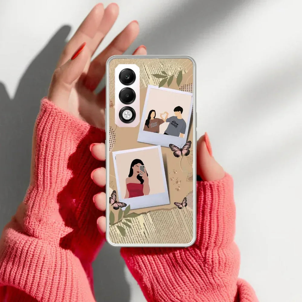 Creatistic Personlised  Photo Transparent Silicon Case For Oppo F27 5G