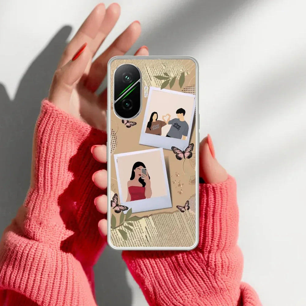 Creatistic Personlised  Photo Transparent Silicon Case For Poco F7 5G