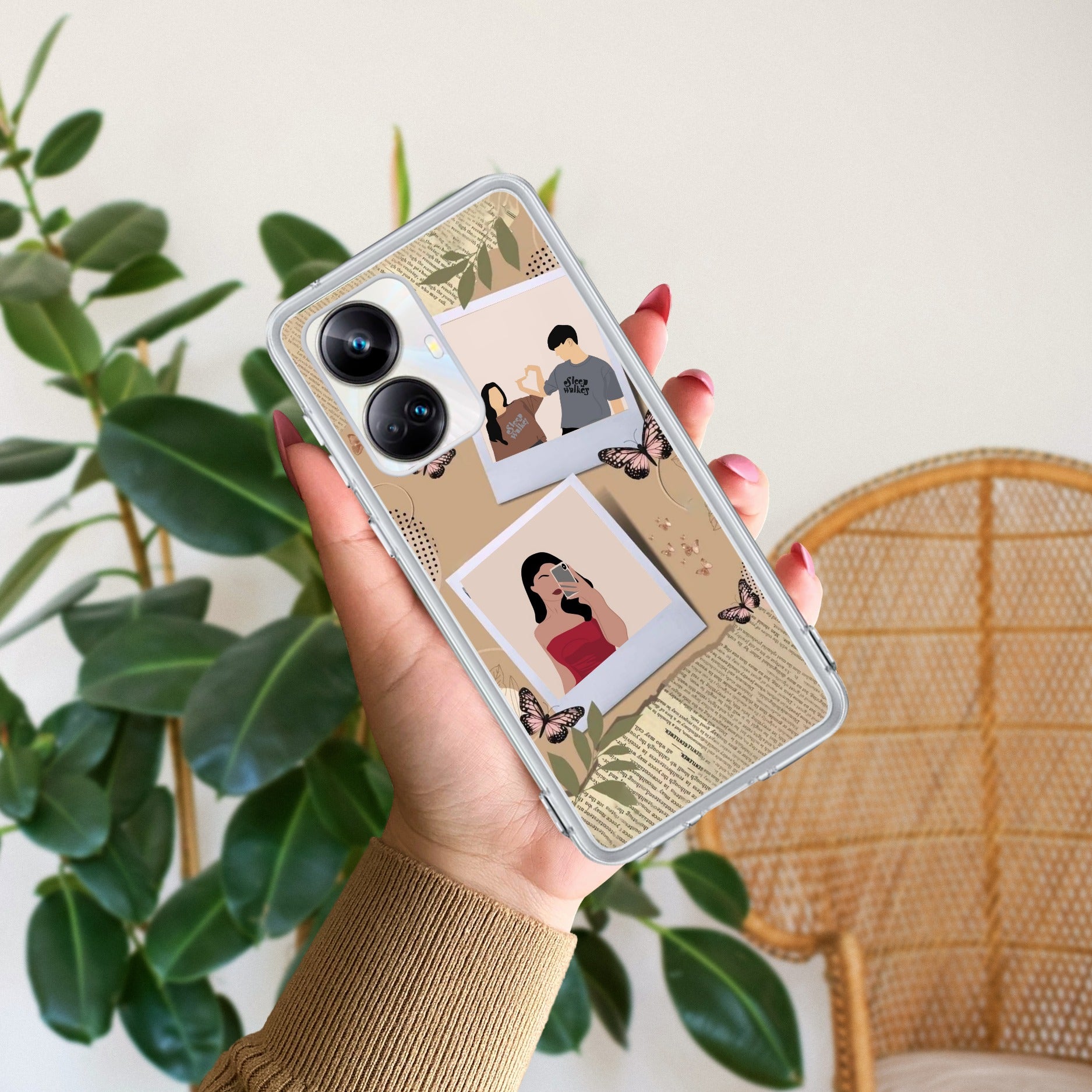Creatistic Personlised  Photo Anti Yelllow Case For Realme 10 Pro Plus 5G