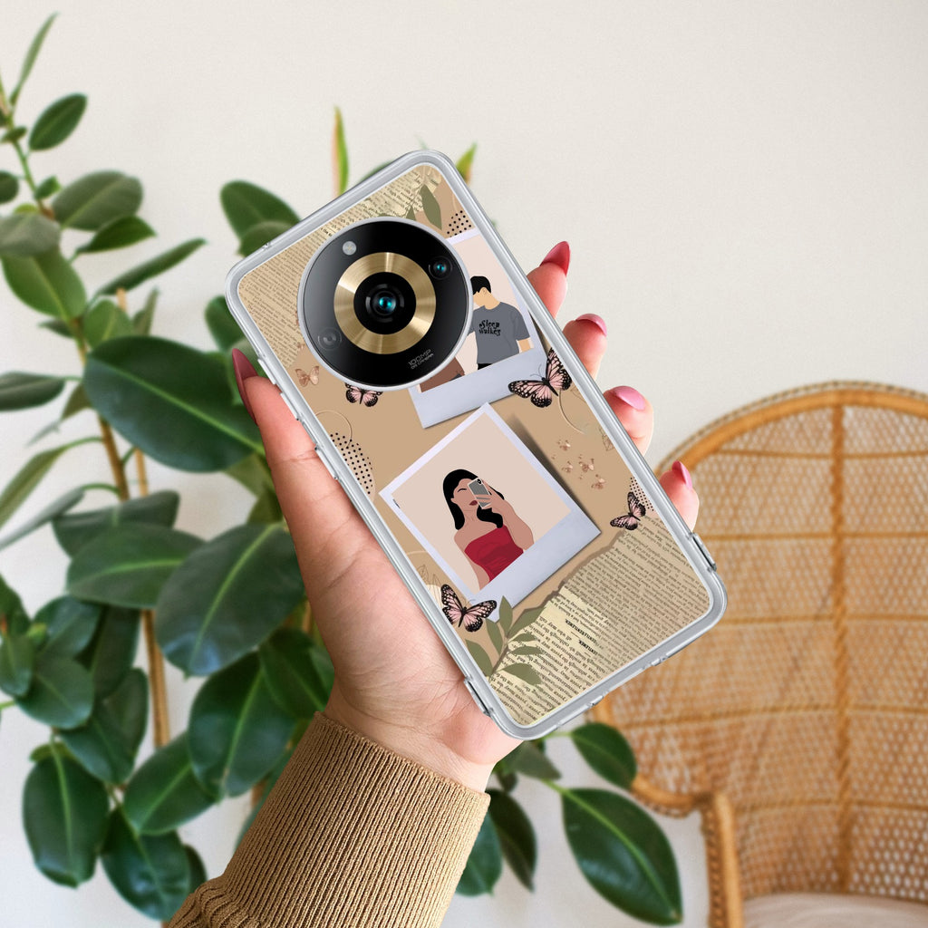 Creatistic Personlised  Photo Anti Yelllow Case For Realme 11 Pro Plus 5G