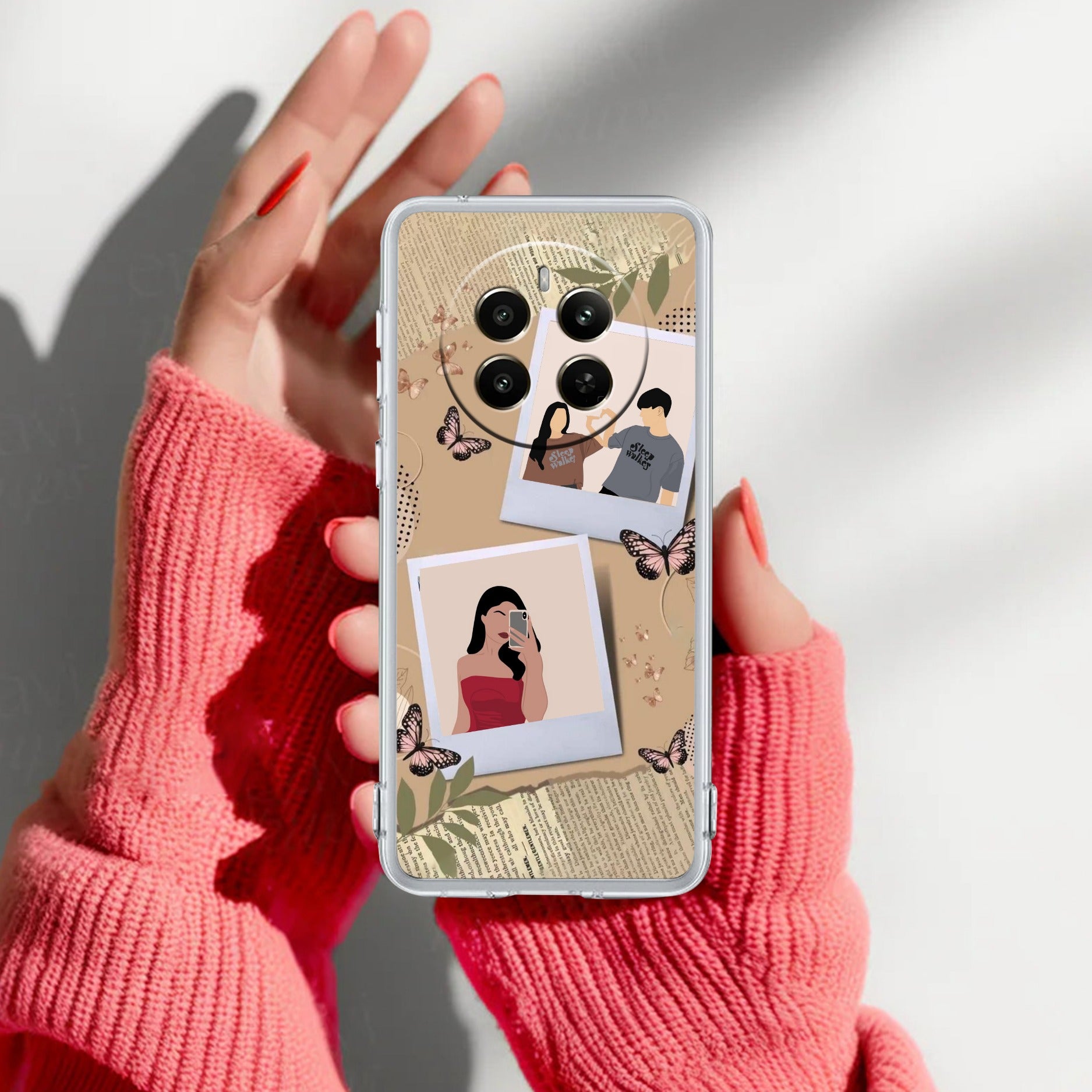 Creatistic Personlised  Photo Anti Yelllow Case For Realme 12 Pro Plus 5G