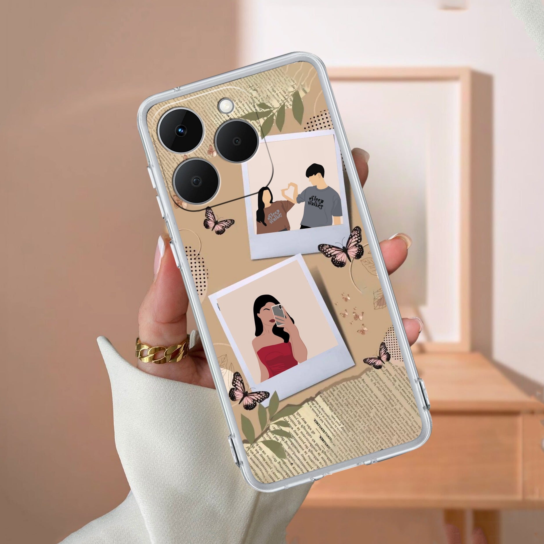 Creatistic Personlised  Photo Anti Yellow Case For Realme 15T 5G