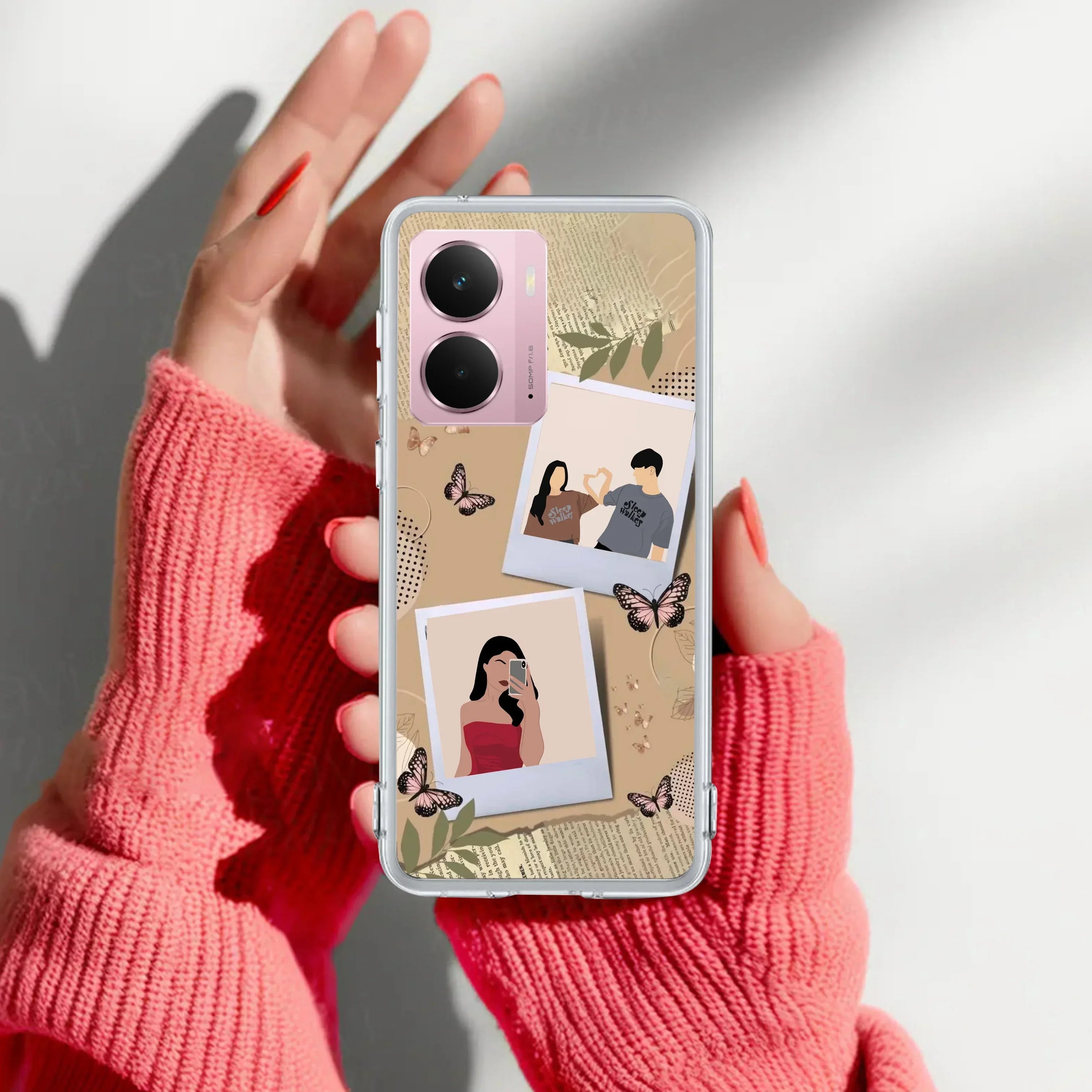 Creatistic Personlised  Photo Transparent Silicon Case For Realme 12X 5G