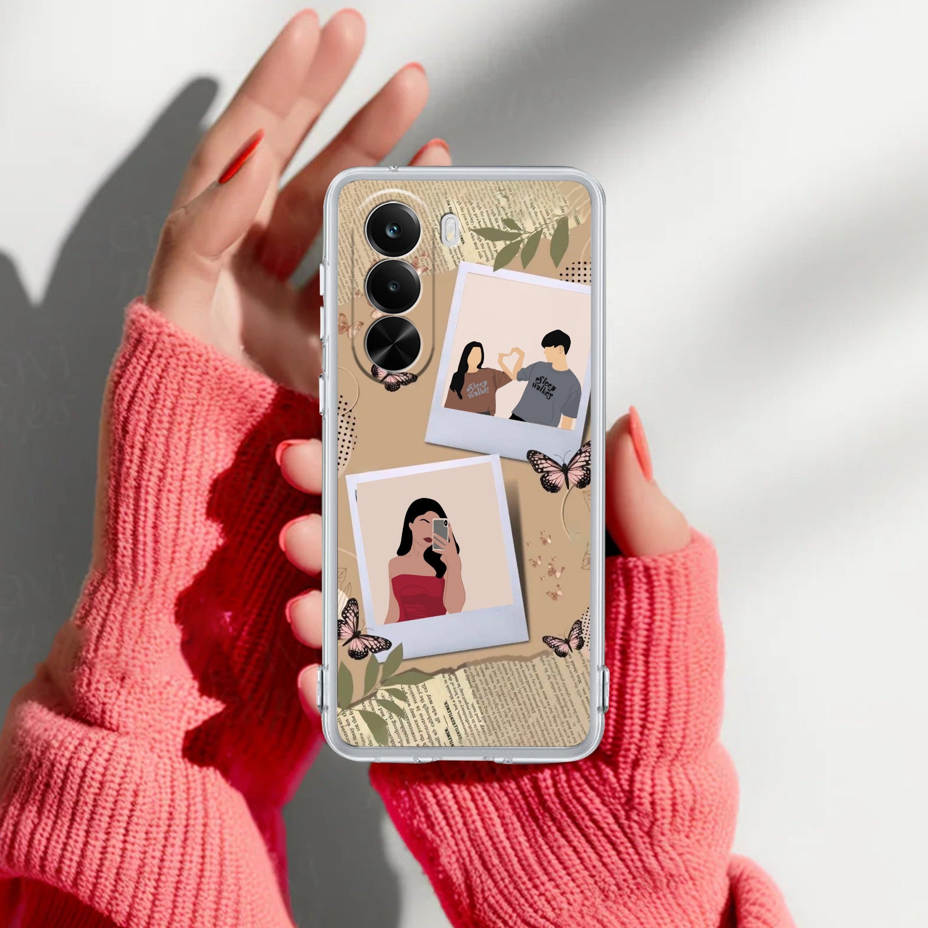 Creatistic Personlised  Photo Anti Yelllow Case For Realme P4x 5G