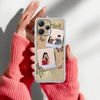 Creatistic Personlised  Photo Transparent Silicon Case For Redmi 12 4G